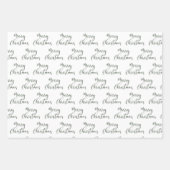 Waterverf Rustic Fir Trees Forest Winter Inpakpapier Vel (Voorkant 2)