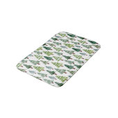 Waterverf Rustic Pine Forest Pattern Winter   Badmat (Gekanteld)