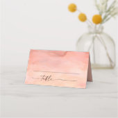 Waterverf Rustic Wedding Mountain Sunset (Voorkant)