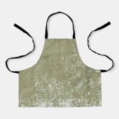 Waterverf rustieke esthetiek schort (Voorkant)
