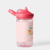 Waterverf Safari Oerwoud Baby Animals Roze Waterfles (Rechts)