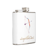 Waterverf Sagittarius Bow & Arrow Heupfles (Rechts)