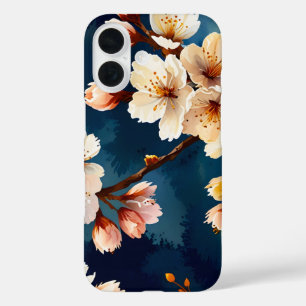 Waterverf Sakura Dreams iPhone 16 Hoesje