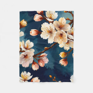 Waterverf Sakura Dreams Fleece Deken