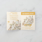 Waterverf Santorini Bestemming bruiloft (Binnen)