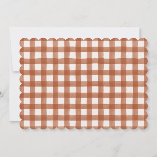 Waterverf Schaap Baby shower Boerderij Uitnodiging (Achterkant)