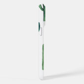 Waterverf schattig cactus patroon. Groen botanisch iPhone Hoesje (Rechterkant)