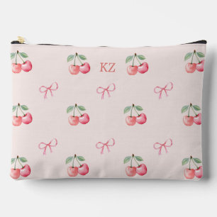 Waterverf schattige kersen en bogen. etui