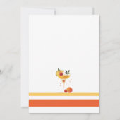 Waterverf Schattige Mexicaans Cactus Cinco de Mayo Kaart (Achterkant)