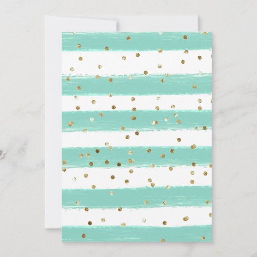 Waterverf Schattige Oerwoud Tijger Baby shower Kaart (Achterkant)