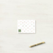 Waterverf Schattigee bosdieren Post-it® Notes (Op bureau)