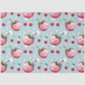 Waterverf Schattigee Cherry Decoupage Art Tissuepapier (Voorkant)