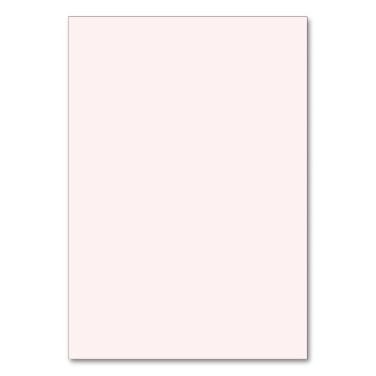 Waterverf Schattigee Pompoen Roze Bow Tabel Nummer Kaart (Achterkant)