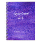 Waterverf schendt het boek over benoemingen in Hai Notitieboek (Voorkant)