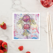 Waterverf-schets Dreamweaver "Chase your Dreams" Servetten (Insitu)