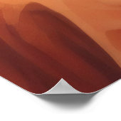 Waterverf Schilderen Mooie Aziatische Vrouw Bloeme Poster (Hoek)