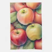 Waterverf Schilderen van Appels Theedoek (Verticaal)