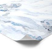 Waterverf schilderen van de Mount Everest Poster (Hoek)