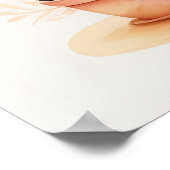 Waterverf Schilderen van Huis Plant in Pot II Poster (Hoek)