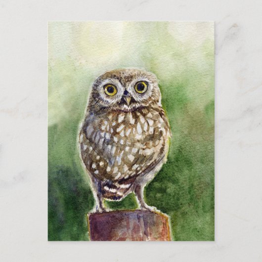 Waterverf schilderij briefkaart (Voorkant)