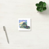 Waterverf Schilderij Fantasy Fort Castle Life Post-it® Notes (Kantoor)