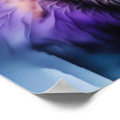 Waterverf Schilderij Majestic Elk 5:4 Poster (Hoek)