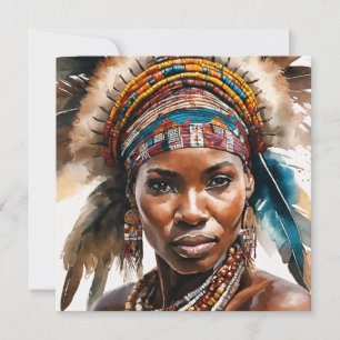 Waterverf schilderij set, hyperrealistisch karakte kaart