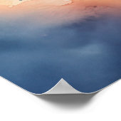 Waterverf Schilderij van Chibi Alien Poster (Hoek)