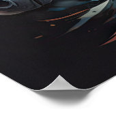 Waterverf Schilderij van Paard Poster (Hoek)