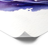 Waterverf schilderij Zee schildpad Poster (Hoek)