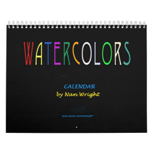 Waterverf Schilderijen Kalender