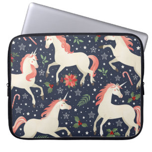 Waterverf schilderretro floral naadloos patroon laptop sleeve
