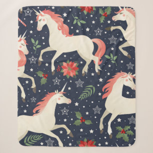 Waterverf schilderretro floral naadloos patroon sherpa deken