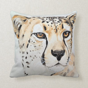 Waterverf Schilting Cheetah Kussen