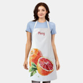 Waterverf  Schort (Gedragen)