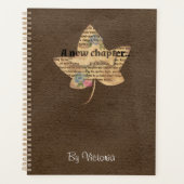 Waterverf  Scrapbook Stijl Planner (Voorkant)