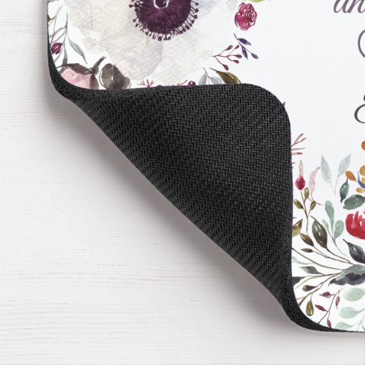 Waterverf -  scriptprogramma voor Floral Muismat (Hoek)