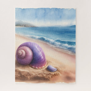 Waterverf Seashell Legpuzzel