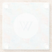 Waterverf Seashell Onderzetter (Achterkant)