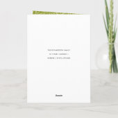 Waterverf SEASON GREETINGS Kaart (Achterkant)