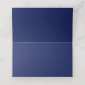 Waterverf Seaweed Beach Thed Wedding Place Card (Binnenkant ongevouwen)