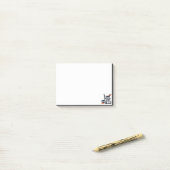 Waterverf Semi Tractor Trailer Truck Post-it® Notes (Op bureau)