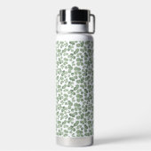 Waterverf Shamrock Clover Patterned Waterfles (Achterkant)