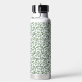 Waterverf Shamrock Clover Patterned Waterfles (Rechts)