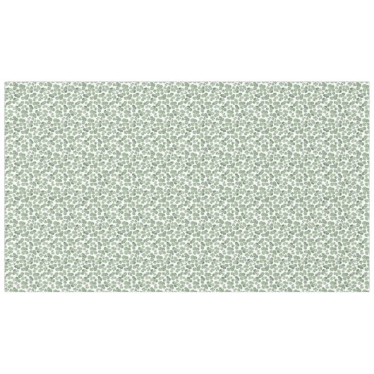 Waterverf Shamrock Clover St. Patrick's Day Tafelkleed (Voorkant (Horizontaal))