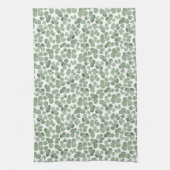 Waterverf Shamrock Clover St. Patrick's Day Theedoek (Verticaal)