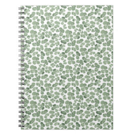 Waterverf Shamrock St. Patrick's Clover Patterned Notitieboek