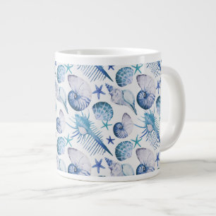 Waterverf Shells Grote Koffiekop