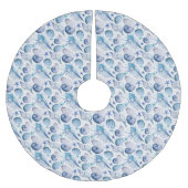 Waterverf Shells Kerstboom Rok (Voorkant)