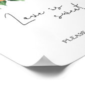 Waterverf sinaasappels - liefde is lief, neem een poster (Hoek)